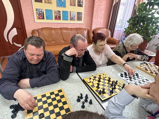 Шашечный турнир.